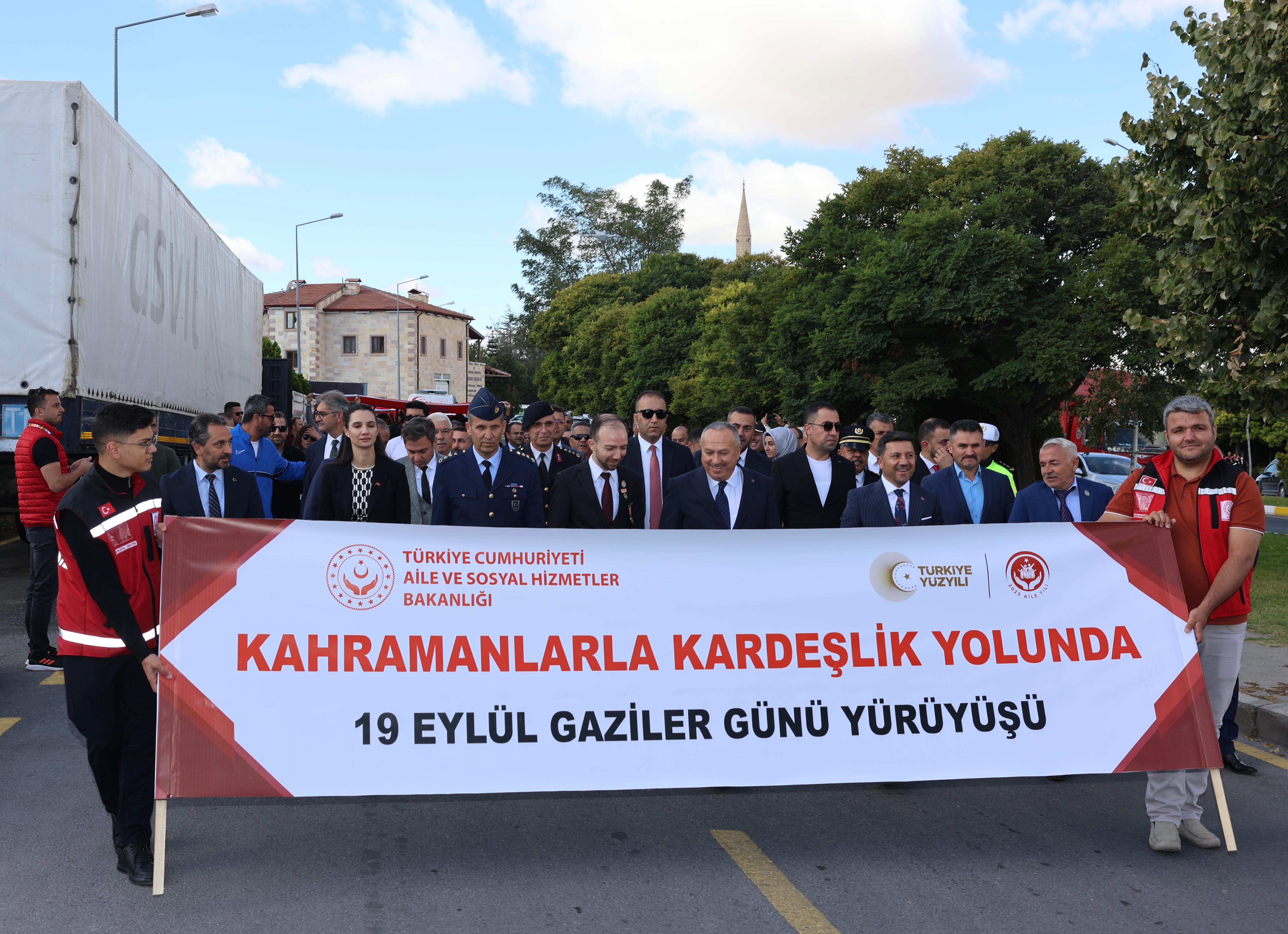 Nevşehir Şehitliğinde Gaziler Günü Anma Programı